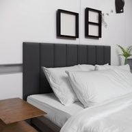 Cabeceira Cama Box Queen 8 Módulos Estofada Modular 60x20 cm - Design Moderno e Conforto Total (Preto) - imagem 3
