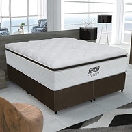 Cama Box Queen com Colchão de Molas Pocket Ensacadas Tower 158x198x72cm - Conforto Premium com Estilo Gazin - imagem 3