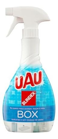 Limpa Box UAU 450ml - Gatinho Zero Gordura Blindex Sem Machas - imagem 2