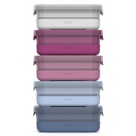 Ello 10 Peças - Kit de Contêineres para Meal Prep BPA-Free com Tampa Herética e Silicone - imagem 1