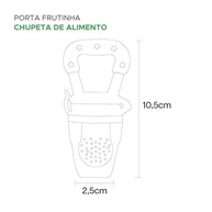 Porta Fruta Chupeta em Silicone Seguro para Bebês - BPA Free, Confortável e Saudável - imagem 3