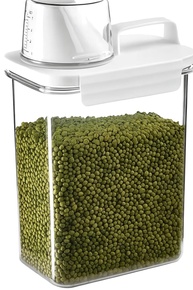 Pote Hermético 2,3L com Tampa Trava e Copo Medidor BPA Free – Organize sua Cozinha com Segurança e Estilo - imagem 1