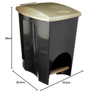 Lixeira com Pedal Plasútil 7L - Prática, Moderna e Livre de BPA - imagem 4