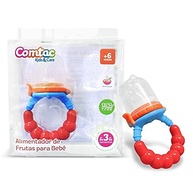 Alimentador de Frutas para Bebê com 3 Bicos Comtac Kids - Seguro, Divertido e Livre de BPA - imagem 3