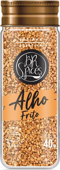 Br Spices Alho Frito Br Spices Vidro 55G - imagem 1