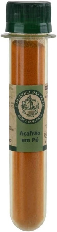 Companhia das Ervas Açafrão Em Pó Br Companhia Das Ervas 23G - imagem 1