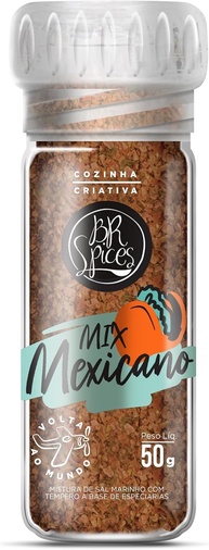 BR Spices Moedor BR Spices Mix Mexicano 50G - imagem 1