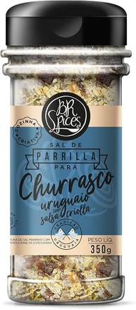 BR Spices Sal Parrilla Uruguaio Salsa Criolla 350G - imagem 1