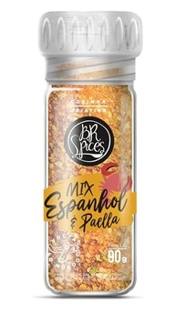 BR Spices Tempero Mix Espanhol & Paella Com Moedor 90G - - imagem 1