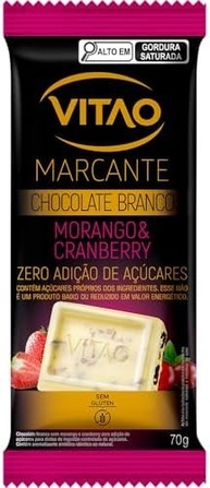CHOC BRANC Z MOR CRANBER 70G C24 D04X06 - imagem 1