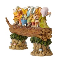 Estatueta Disney Traditions Jim Shore - Branca de Neve e os Sete Anões | Resina 21 cm | Coleção Exclusiva - imagem 4