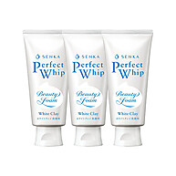 Senka Perfect Whip White Clay 120ml – Limpeza Profunda com Argila Branca - imagem 2