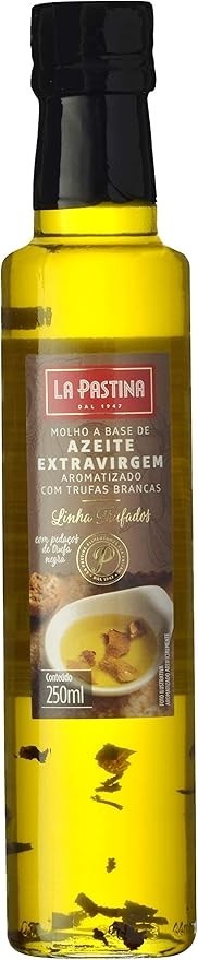 Azeite de Oliva Extravirgem com Aroma de Trufa Branca La Pastina 250ml - imagem 1