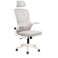 Cadeira de Escritório Ergonômica 3D Plus com Apoio de Braços Reversível e Encosto Ajustável - Branca - imagem 2