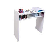 Mesa de Manicure com Reforço Branca - Design Moderno e Acabamento em Alto Brilho - imagem 1