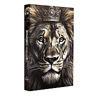 Kit Bíblia Sagrada NVI Leão Judá + Flor Branca - imagem 2