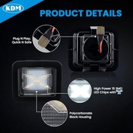 Luz de Placa LED KDM 'X' para Ford F-150 Raptor (2015-2022) - Branca 6000K, 2 Peças [Patente Pendente] - imagem 4