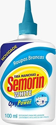 SEMORIN Tira Manchas White 100ml - Removedor de Manchas para Roupas Brancas - imagem 2