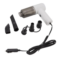 Aspirador de Pó Portátil 12000Pa para Carro e Casa - Limpeza 360° e Filtro Lavável (Branco) - imagem 1