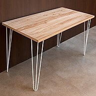 Pés de Mesa Hairpin Legs 80cm: Kit 4 Branco - imagem 1