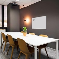 Quadro Branco Aço Magnético com Moldura Fit Branco STALO 40x30 - Superfície Premium para Escrever e Organizar - imagem 3