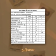 La Ganexa Pasta de Amendoim Sabor Chocolate Branco Zero Açúcar 450g - imagem 1
