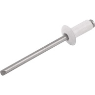 Rebite de Alumínio Branco 4x12mm Vonder (1000 Peças) - Fixação Resistente e Discreta - imagem 1