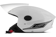 Capacete Mixs Way Aberto 58 Branco: Segurança e Estilo para Sua Pilotagem - imagem 1