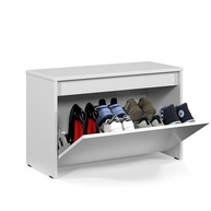 Sapateira Articulada Safira com Porta Basculante Charme – Organize seu Espaço com Estilo (Branco) - imagem 5