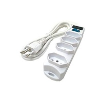 Filtro de Linha Branco 6 Tomadas 10A com Cabo de 3 Metros: Segurança e Praticidade para Seus Dispositivos - imagem 4
