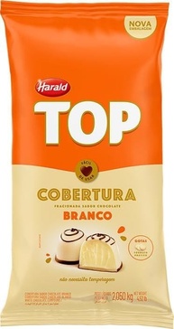 Chocolate Gotas Moeda Branco 2.05Kg Harald - imagem 1