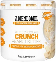 Pasta de Amendoim Amendomel (500g) Chocolate Branco Crocante - Thiani - imagem 2