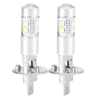 Lâmpadas de Neblina H1 LED 6000K Branco 1600lm: Iluminação 360° Plug & Play para Seu Carro - imagem 1