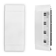 Quadro de Distribuição Plástico ProtectBox 48 DIN Embutir Branco - Segurança e Organização Elétrica com Design Moderno - imagem 2