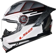 Capacete LS2 FF358 Pro Digital Preto e Branco: Segurança e Estilo para Sua Pilotagem - imagem 4