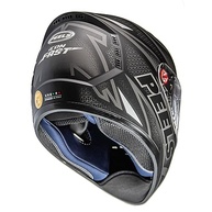 Capacete Peels Icon Fast Preto Fosco Branco: Segurança e Estilo para Sua Moto - imagem 5