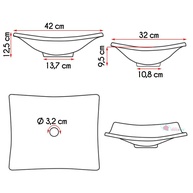 Cuba de Banheiro Retangular: Elegância em Branco - imagem 2