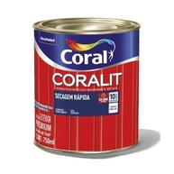 Tinta Esmalte Branco Gelo Brilhante Secagem Rápida 0,75L - Coral - imagem 1