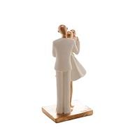 WOLFF - Figura Decorativa Família Unida em Resina Branco 9x7x20cm | Decoração com Sentido e Estilo - imagem 5
