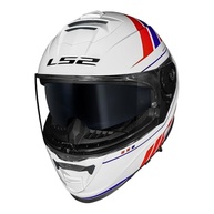 Capacete LS2 FF800 Storm Fist Branco e Vermelho: Segurança e Estilo Inovador - imagem 4