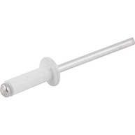 Rebite de Repuxo Branco 3,2mm x 10mm Nove54: Fixação Rápida e Segura - imagem 4