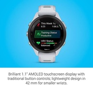 Garmin Forerunner 265s Music Branco: Seu Treino com Música e GPS Preciso - imagem 4