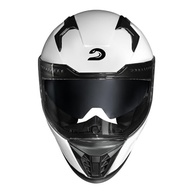 Capacete Race Tech Volt Monocolor Branco Brilhante com Óculos Interno - Segurança e Estilo - imagem 4