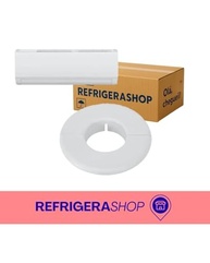 Acabamento para Tubulação de Ar-Condicionado Split 55mm - Branco - imagem 3