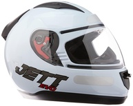Capacete Fechado Pro Tork Jett Evo Line Solid Branco Brilhante - Segurança e Estilo para Você! - imagem 1