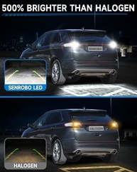 Lâmpada Ré LED 921 T15 Super Brilhante para Ford Escape/Edge (2008-2020) - Branco Frio 6000K (2 Unidades) - imagem 3
