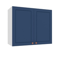 Armário Aéreo Cozinha 80cm: Pérola Yescasa Branco/Azul - imagem 2