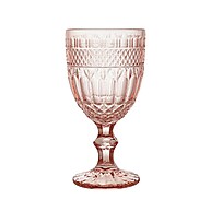 Conjunto de 6 Taças de Vidro Rosa 345ml Wolff Brand - imagem 2