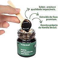 Kit Baunilha Vanilla Brasil: Pasta 42g + Extrato 30ml - imagem 1