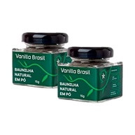 Kit 2X: Baunilha Natural em Pó Vanilla Brasil 15g - imagem 1